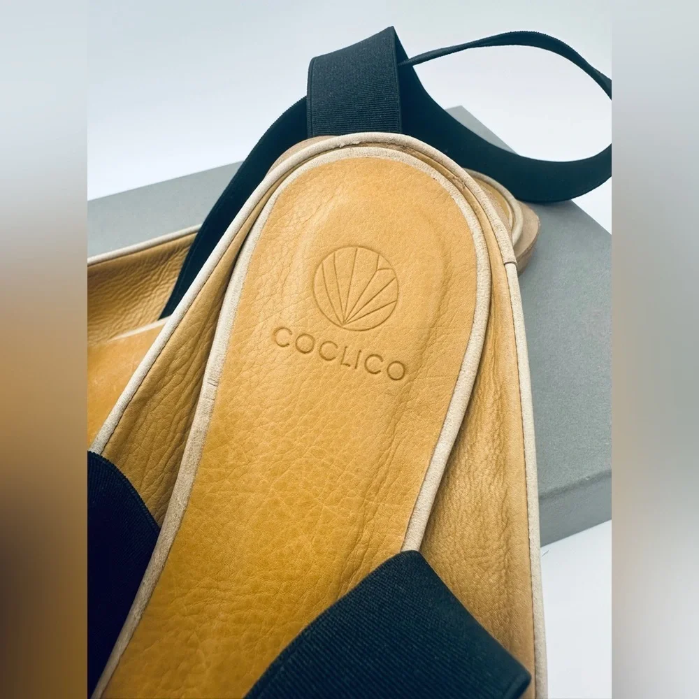 NWT Coclico Hamm Talco Bone Leather Flat Size 37